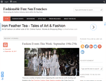 Tablet Screenshot of fashionablefun.com